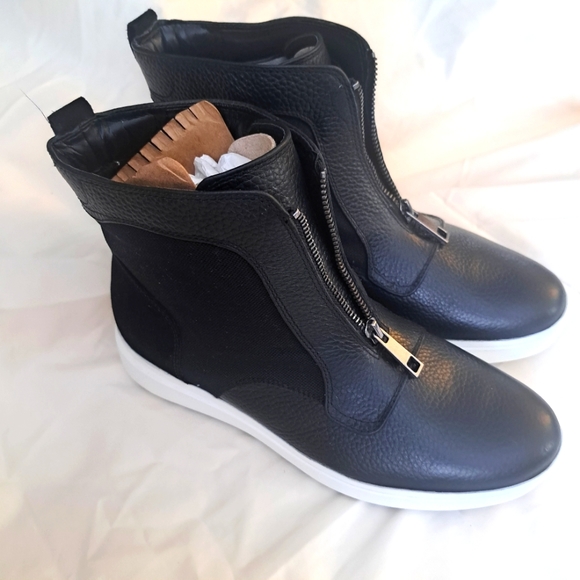 Naturalizer leather high top sneakers - Picture 2 of 7